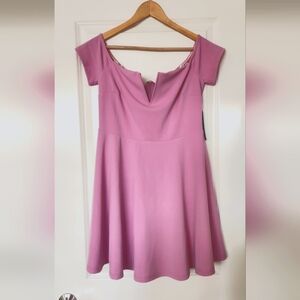 Lulu's off shoulder dress